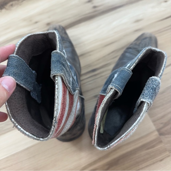 Roper American Flag Pointed Toe Cowboy Boots - Picture 5 of 10